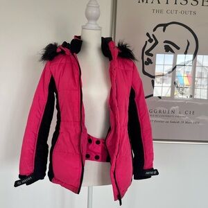Size 10 girls Justice winter coat